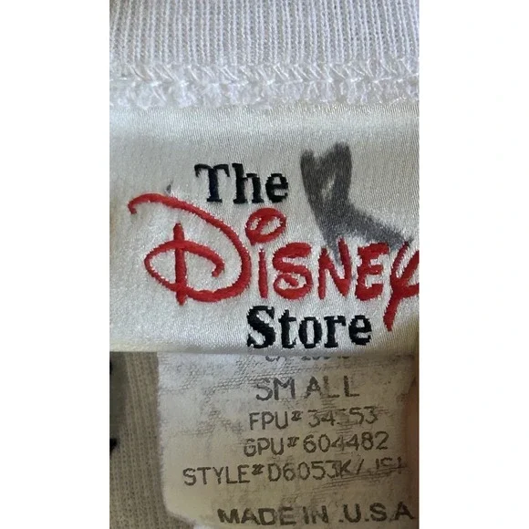 The Disney Store Rare  Girls 101 Dalmatians Long Sleeve Nightgown USA Cotton SzS - Picture 3 of 7